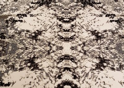 Despues de aplicar la moqueta